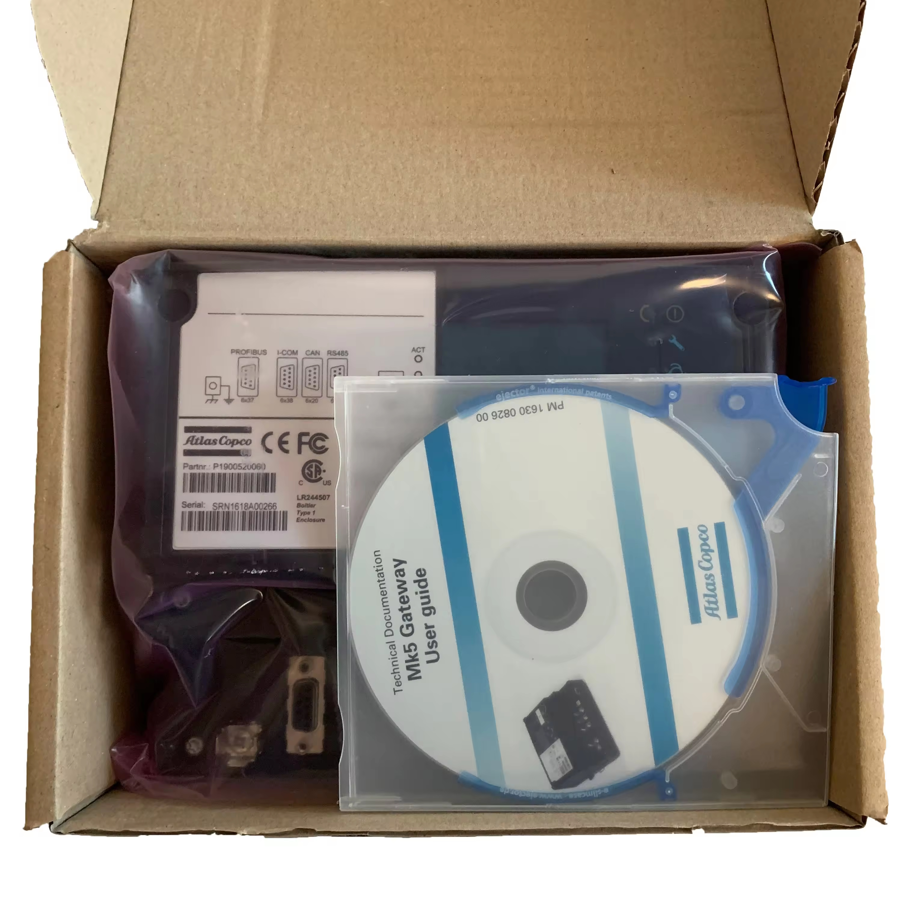 2230006800 Compresor de aer Atlas 1900520060 Modul de comunicare RS485 Gateway de comunicare în port serial MK5 Regulator energetic