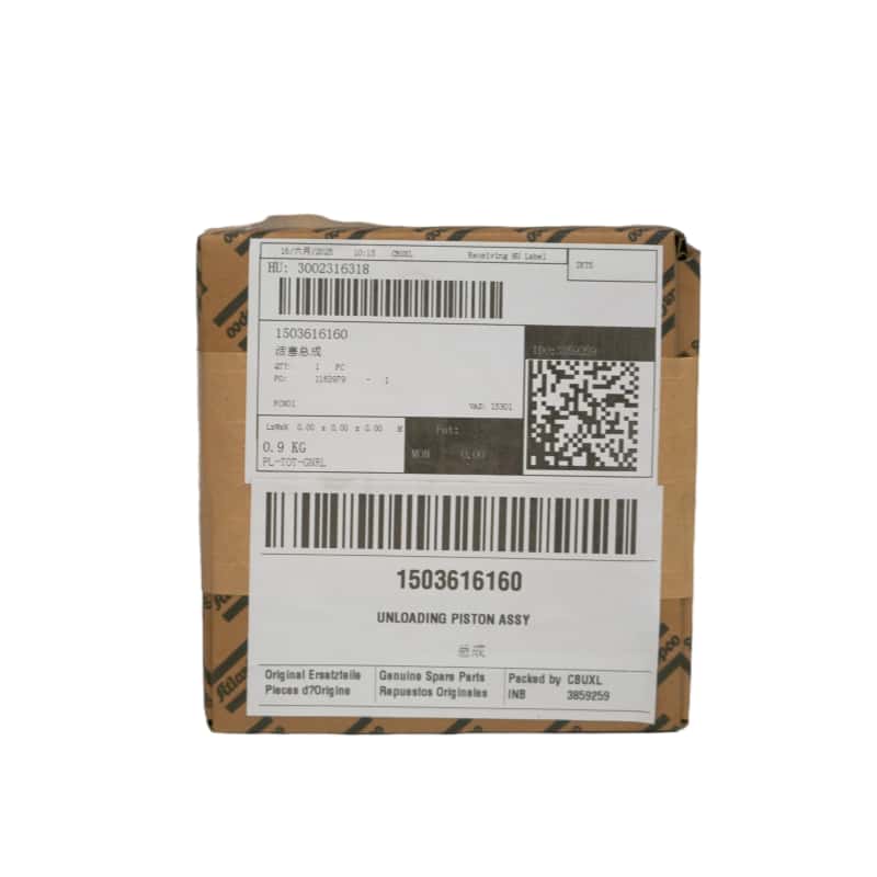 Atlas Copco 1503616160 Descărcarea pistonului Assy pentru compresoare cu piston