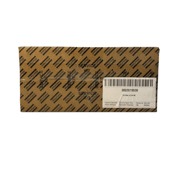 3002619030 Atlas Copco Air Compresor Filtru de ulei X2 Kit 8k Genuine