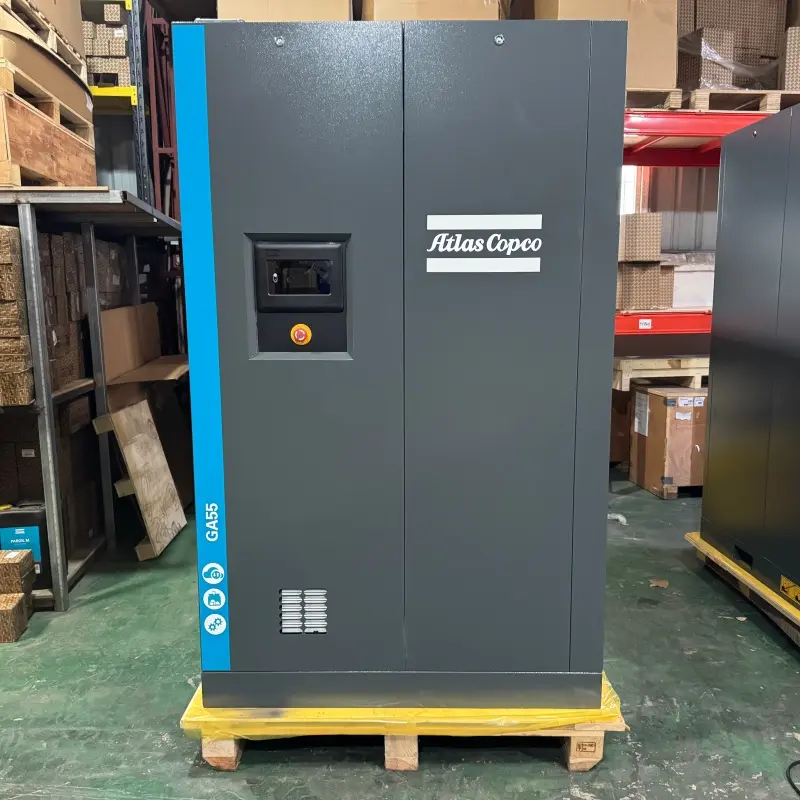Compresor de aer cu șurub injectat ulei Atlas Copco GA55 55kW 75CP Original