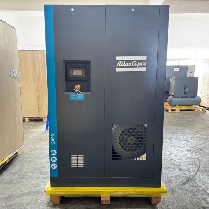 Compresor rotativ cu șurub Atlas Copco GA90 90 kW 125 CP Autentic