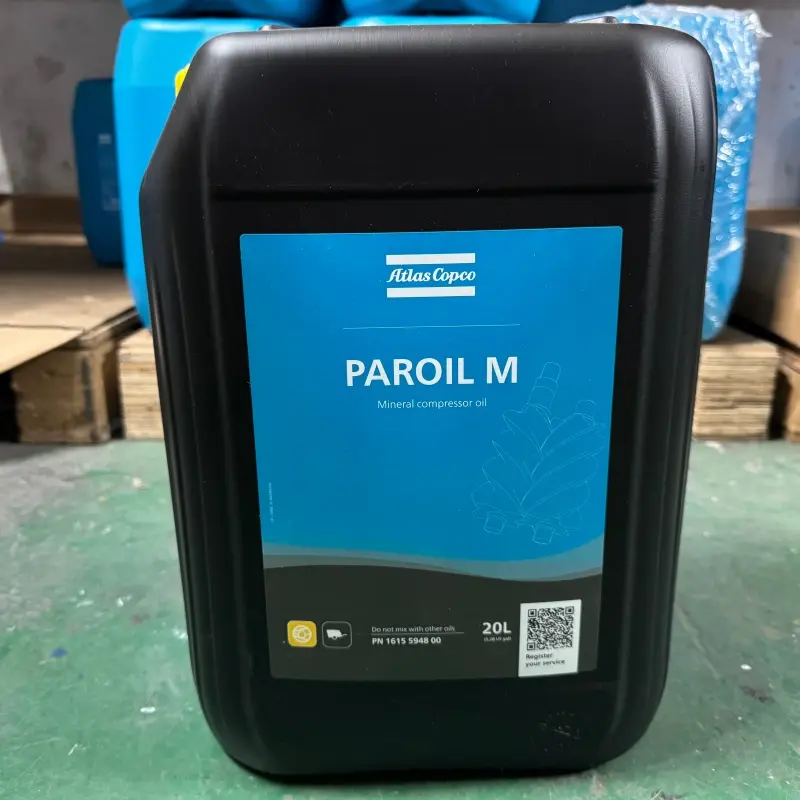 Atlas Copco Oil 1615594800 Paroil M Lubrifiant mineral pentru compresoare portabile Autentic
