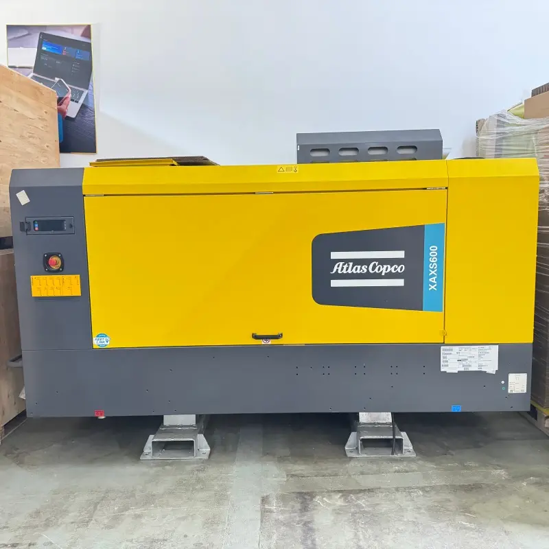 Atlas Copco XAXS600 Compresor de aer cu șurub diesel portabil Foraj minier Autentic